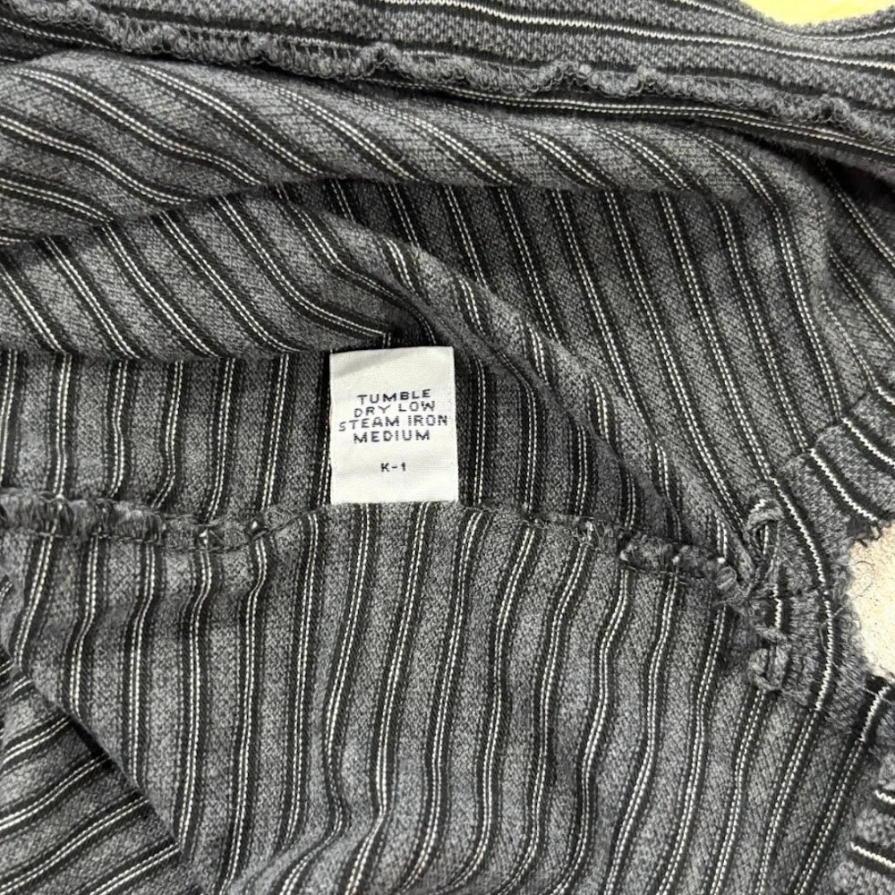 Polo Ralph Lauren Polo Shirt Mens L Grey‎ Cotton Striped Classic Pony Logo Top